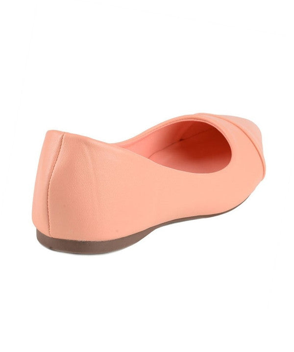 Amber Blush Ballet Flats-Shoes-WFS Shoes-Daring Diva Australia, plus size clothing, plus size fashion, plus size shoes, shoes, plus size work shoe, work shoes, plus size slide, slide shoes, wide fit slide, wide fit sandal, plus size heels, heels, high heels, heels for woman, stilettos, womens shoes, womans sandals, plus size flats, womans flats, dress shoes, womans formal shoes, pink flat shoes, pink flats,