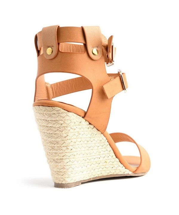 Z-VIVA CAMEL WEDGE SHOES-SOLD-SOLD-Daring Diva Australia