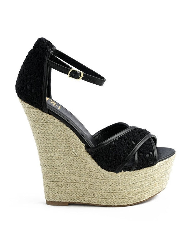 Lady Gladys Wedges-Shoes-WFS Shoes-Daring Diva Australia, plus size clothing, plus size fashion, plus size shoes, shoes, plus size work shoe, work shoes, plus size slide, slide shoes, wide fit slide, wide fit sandal, plus size heels, heels, high heels, heels for woman, stilettos, womens shoes, womans sandals, plus size flats, womans flats, dress shoes, womans formal shoes, black wedges, black shoes, wedge shoes, black wedge shoes