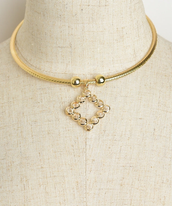 Diamante Drop Choker-Jewellery-Jewellery-Daring Diva Australia, jewellery, jewelry, rings, earrings, necklaces, bracelet, bangles, choker, fashion jewellery, accessories, gold jewelry, silver jewellery, cheap jewellery, jewellery stores, imitation jewellery, fashion earrings, fashion rings, fashion necklace, costume jewellery, women’s jewellery, earrings for women, gold necklace for women, gold ring for women, women ring, silver necklace for women, silver ring for women