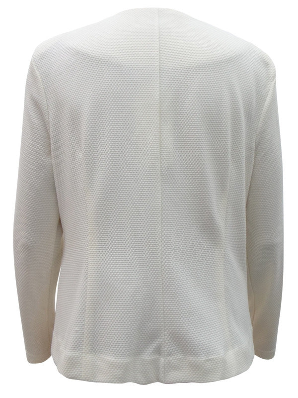 Z-Honeycomb Textured Fold Front Blazer-SOLD-SOLD-Daring Diva Australia