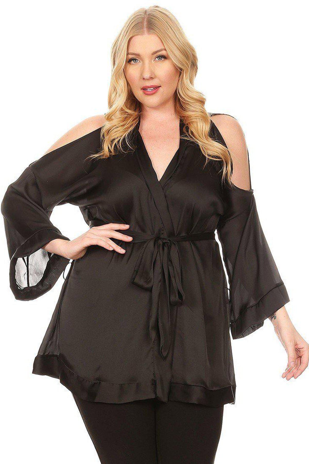 Nayisha Wrap Top-Tops-BN-Daring Diva Australia, plus size fashion, plus size clothing, plus size clothing online, plus size womens clothing, daring diva, plus size womens clothing online, plus size womens fashion, plus size womens fashion online, plus size evening top, plus size stretch top, plus size v neck top, plus size comfortable top, plus size sleeveless top, plus size top, plus size off shoulder top, plus size floral top, plus size casual top, plus size formal top, plus size office top