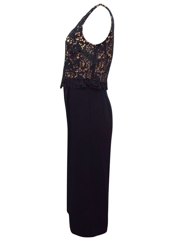 Z-Lace Layered Cullotte Jumpsuit-SOLD-SOLD-Daring Diva Australia