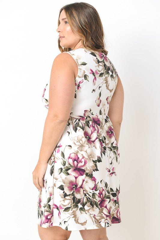 Felicity Floral Empire Dress-SOLD-SOLD-Daring Diva Australia