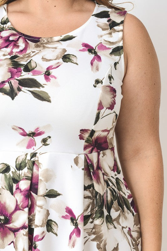 Felicity Floral Empire Dress-SOLD-SOLD-Daring Diva Australia