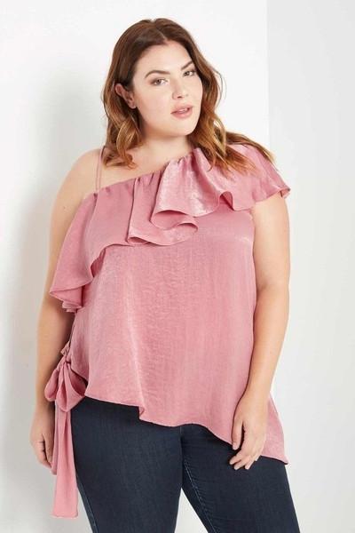 Olivia Ruffle Top-Tops-Daring Diva Australia-Daring Diva Australia