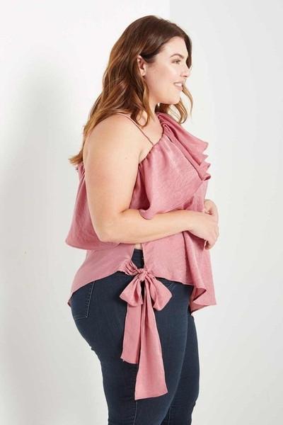 Olivia Ruffle Top-Tops-Daring Diva Australia-Daring Diva Australia