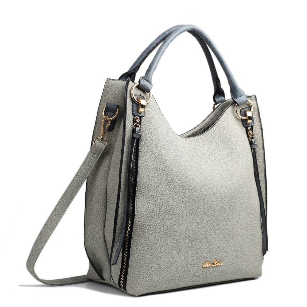 Textured Hobo Bag-Handbags-ML-Daring Diva Australia, plus size fashion, plus size clothing, plus size clothing online, plus size womens clothing, womens clothing online, womens fashion, women's bag, bags for women, womens handbag, handbags for women, leather bag, handbags, chain bag, shoulder bag, tote bags, clutches, pouches, backpacks, beach bags, bags, accessories, purses for women, ladies handbags, crossbody bags for women, womens work bag, fashion, blue hobo bag