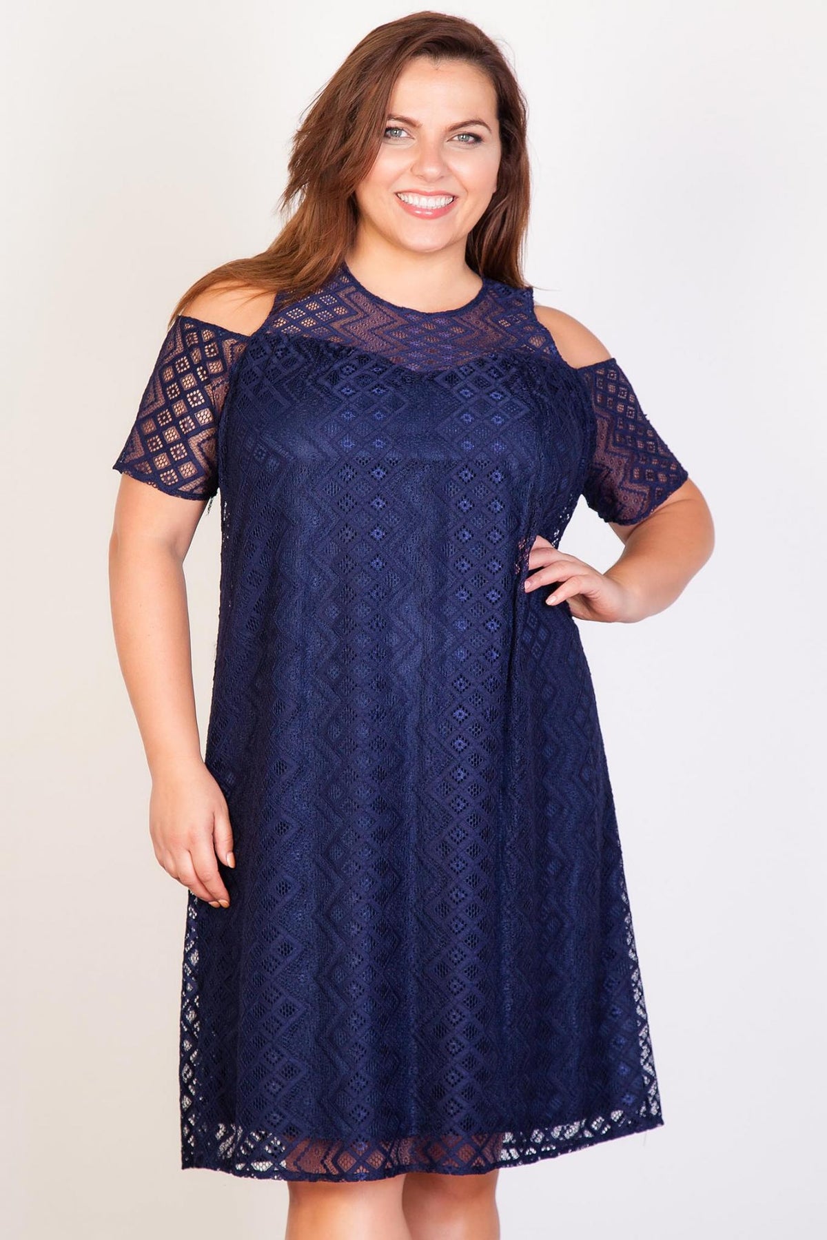 Aztec Lace Dress-Clearance-Daring Diva Australia-18/20-Daring Diva Australia