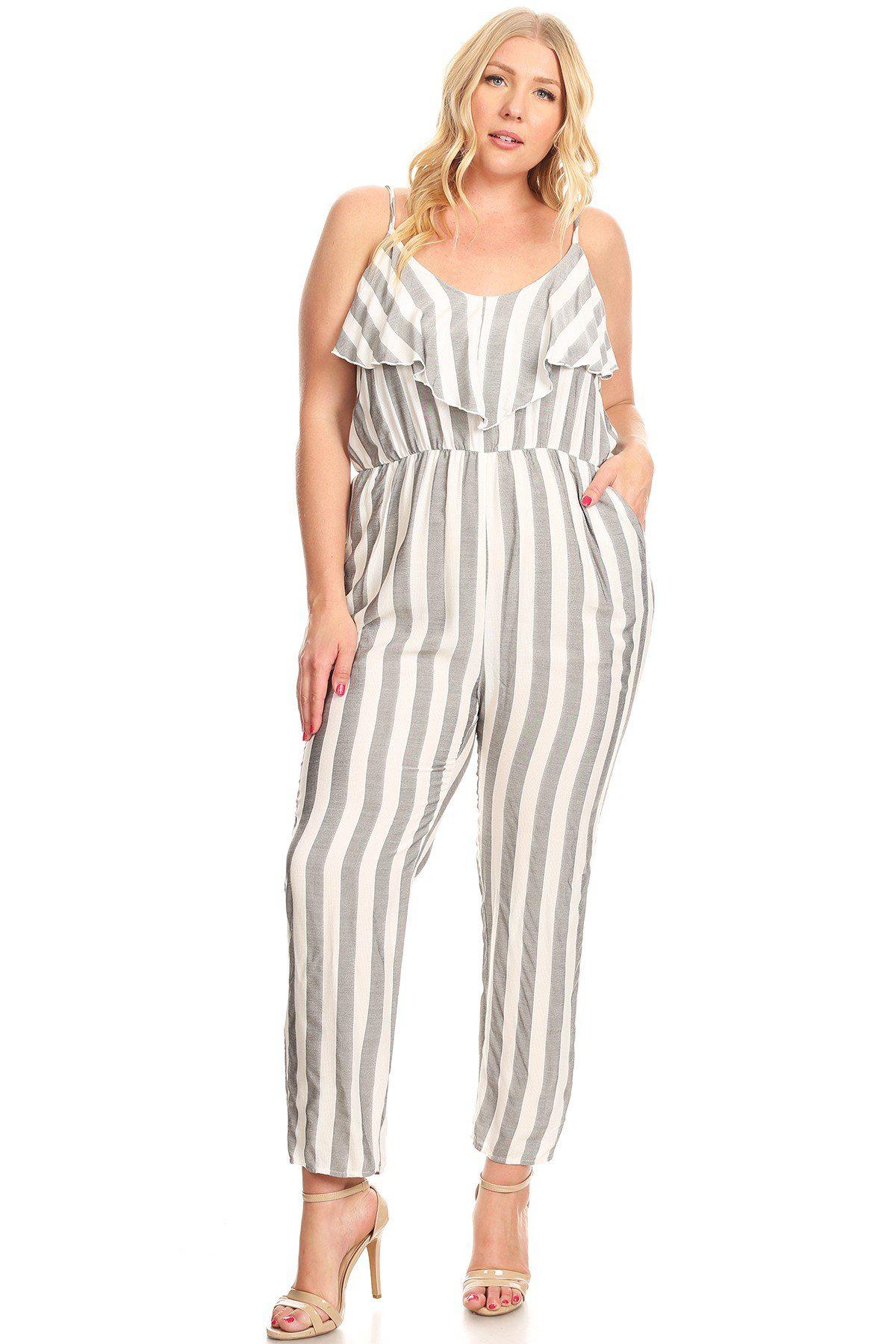Daphne Ruffle Jumpsuit-Jumpsuits-Daring Diva Australia-Daring Diva Australia