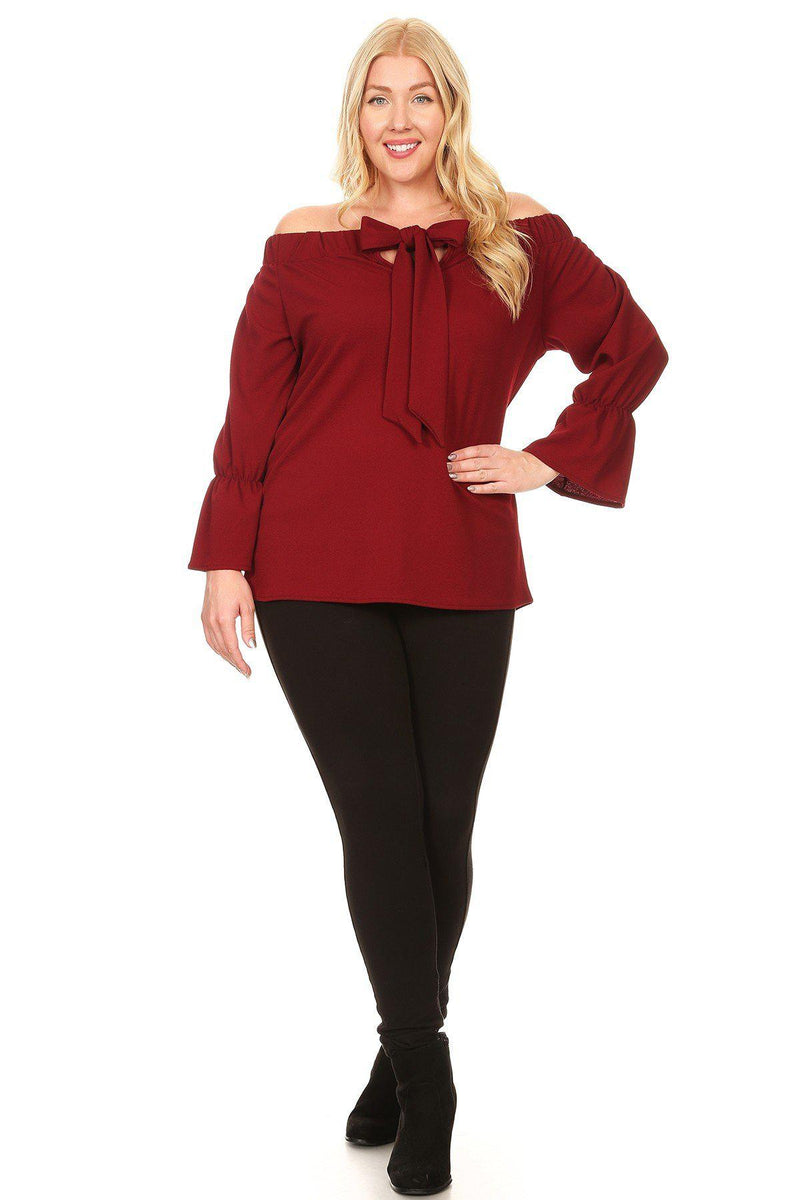 Cristina Bow Top-Tops-Daring Diva Australia-Daring Diva Australia