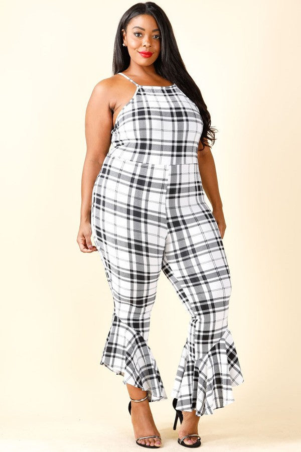 Cadence Ruffle Jumpsuit-Jumpsuits-Daring Diva Australia-Daring Diva Australia