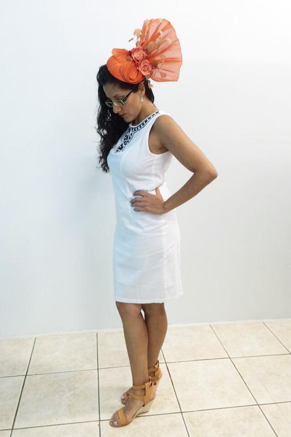 Sleeveless Jewel Embellished Shift Dress-SOLD-SOLD-Daring Diva Australia