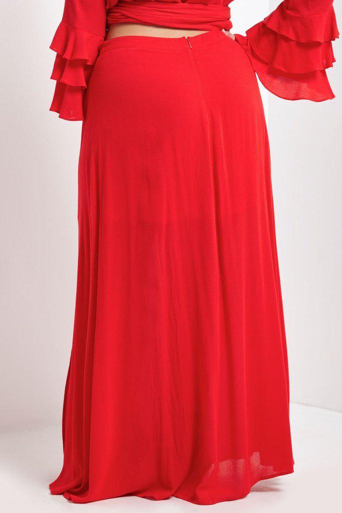 Rihanna Ruffle Top-SOLD-SOLD-Daring Diva Australia