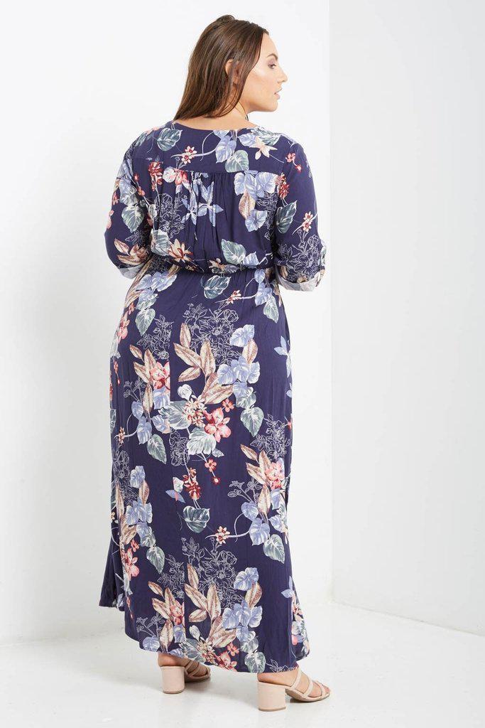 Seleena Button Down Maxi Dress-SOLD-SOLD-Daring Diva Australia