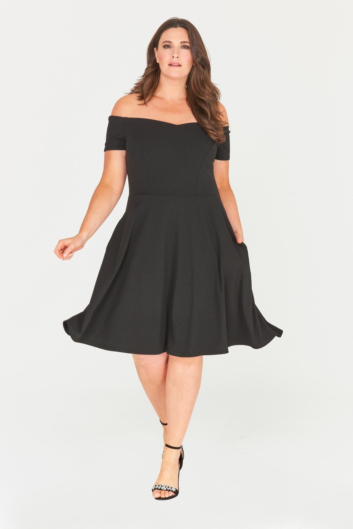 Kailyn Fit & Flare Dress-Dresses-Daring Diva Australia-Daring Diva Australia