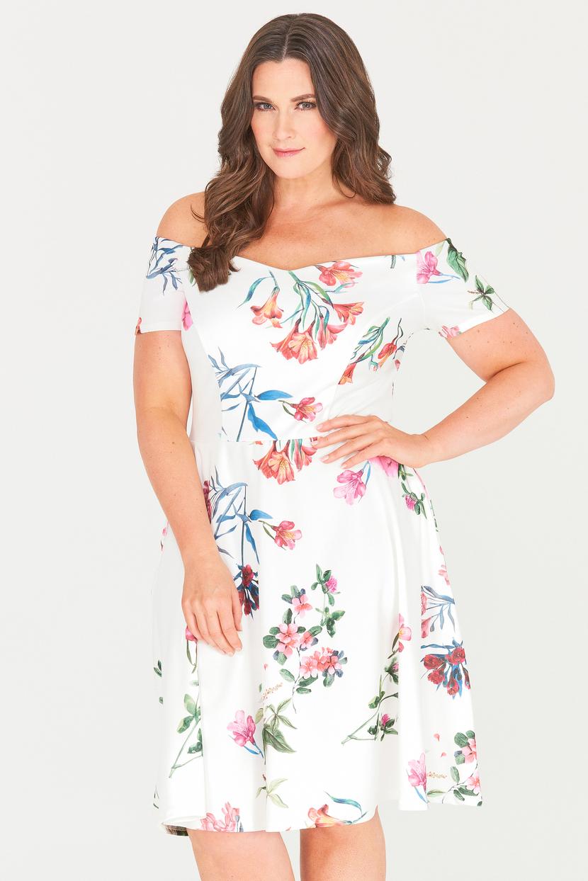 Kailyn Fit & Flare Dress-Dresses-Daring Diva Australia-Daring Diva Australia