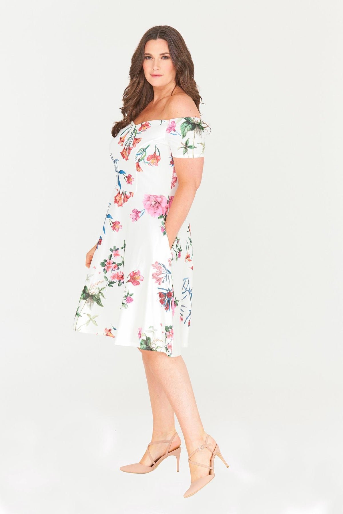 Kailyn Fit & Flare Dress-Dresses-Daring Diva Australia-Daring Diva Australia