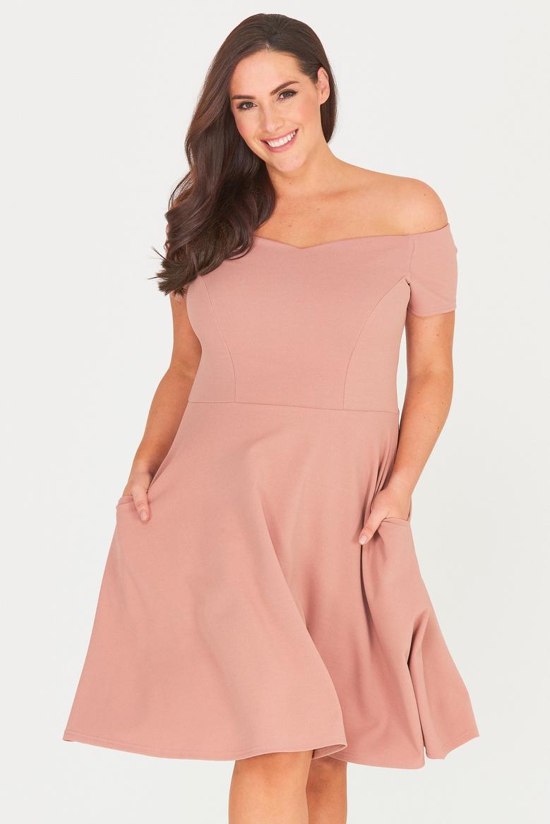 Kailyn Fit & Flare Dress-Dresses-Daring Diva Australia-Daring Diva Australia