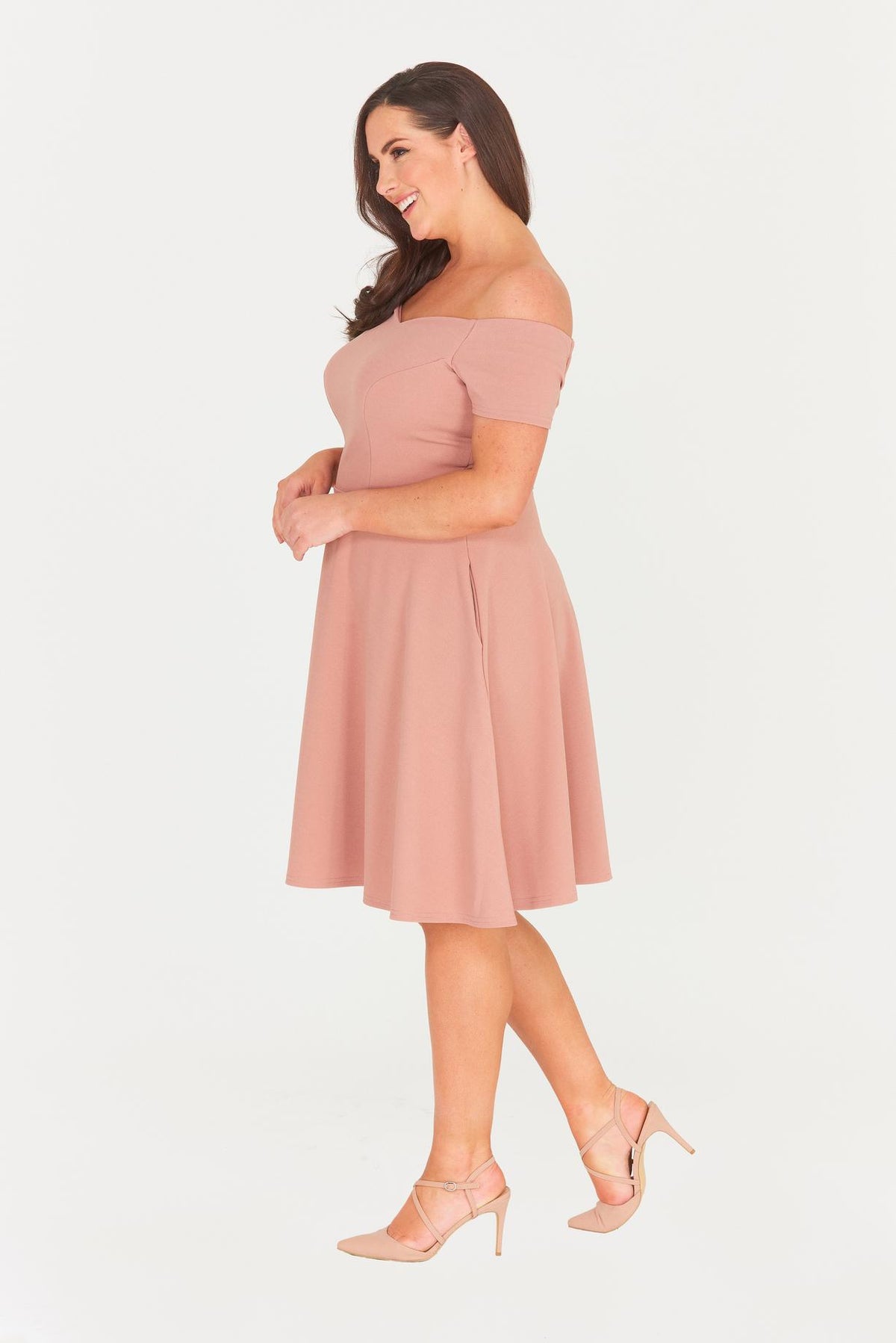 Kailyn Fit & Flare Dress-Dresses-Daring Diva Australia-Daring Diva Australia