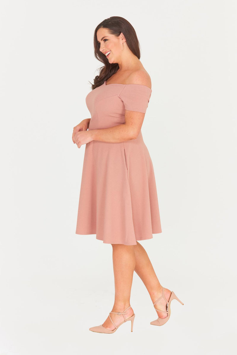 Kailyn Fit & Flare Dress-Dresses-Daring Diva Australia-Daring Diva Australia