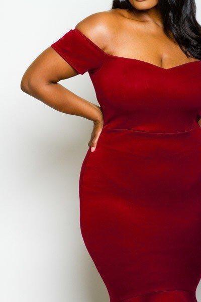 Ayzlee Mermaid Dress-Dresses-Daring Diva Australia-Daring Diva Australia