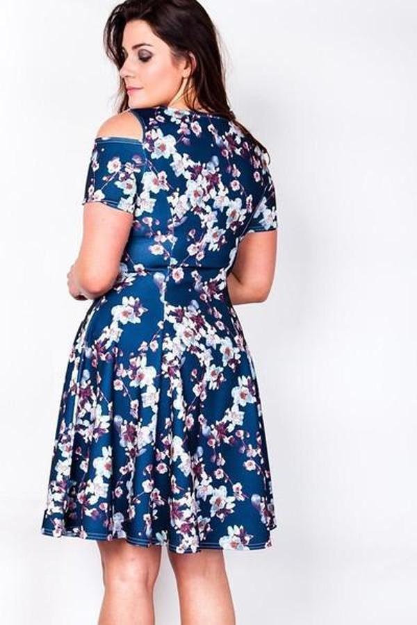 Lilyfield Cold Shoulder Dress-SOLD-SOLD-Daring Diva Australia
