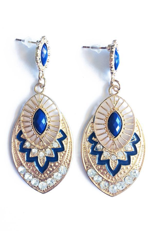 Oval Stone Drop Earrings-Jewellery-Jewellery-Daring Diva Australia, jewellery, jewelry, rings, earrings, necklaces, bracelet, bangles, choker, fashion jewellery, accessories, gold jewelry, silver jewellery, cheap jewellery, jewellery stores, imitation jewellery, fashion earrings, fashion rings, fashion necklace, costume jewellery, women’s jewellery, earrings for women, gold necklace for women, gold ring for women, women ring, silver necklace for women, silver ring for women