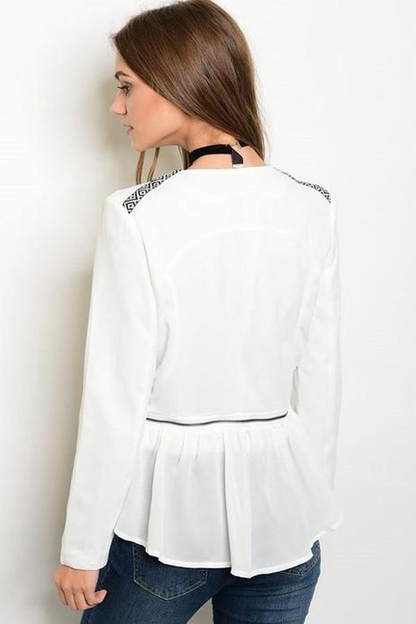 Jessica Ruffle Hem Top-Tops-WFSJ-Daring Diva Australia, plus size fashion, plus size clothing, plus size clothing online, plus size womens clothing, daring diva, daring diva australia, plus size womens clothing online, plus size womens fashion, plus size womens fashion online, plus size jacket, plus size blazer, plus size coat, plus size cardigan, plus size cargo jacket, plus size evening top, plus size stretch top, plus size v neck top, plus size comfortable top