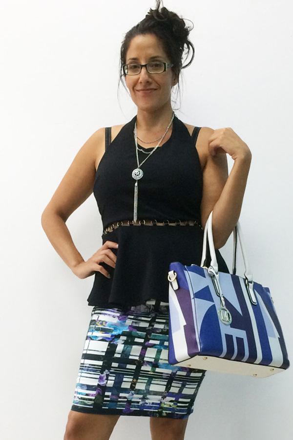 Halter Link Peplum Top-Clearance-Daring Diva Australia-8-Daring Diva Australia